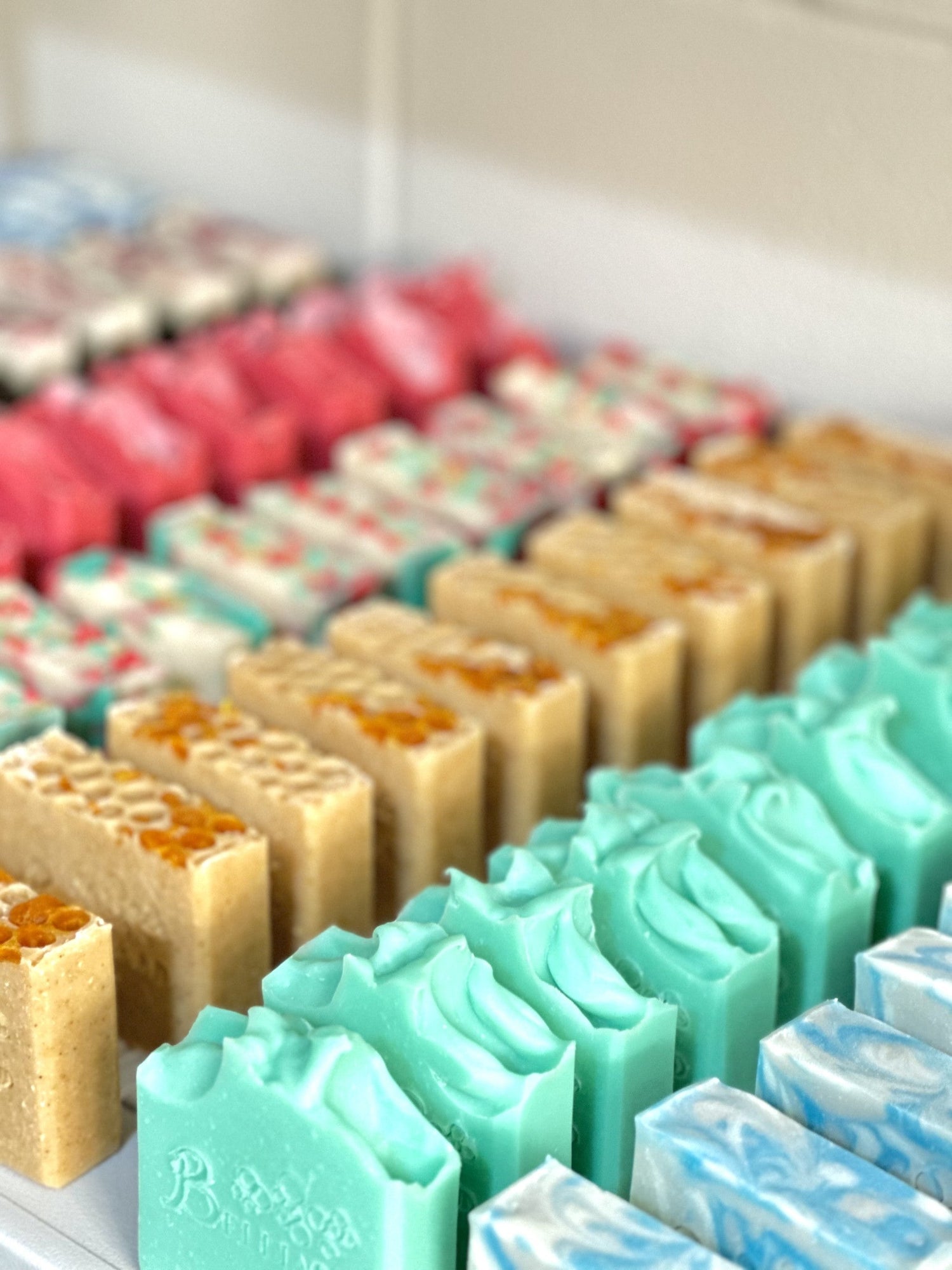 Handcrafted soaps