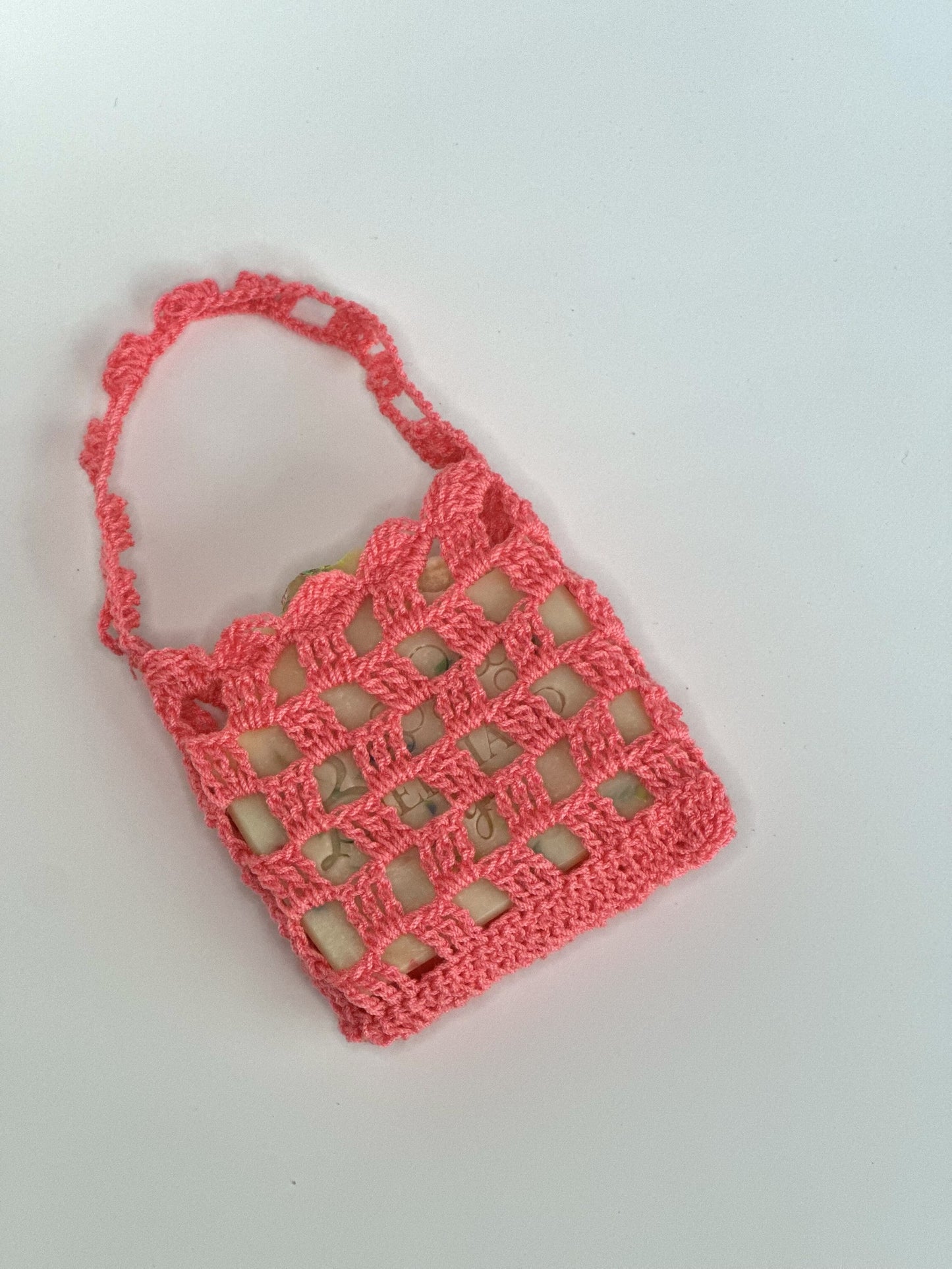 Handmade Crochet Soap Saver Bag