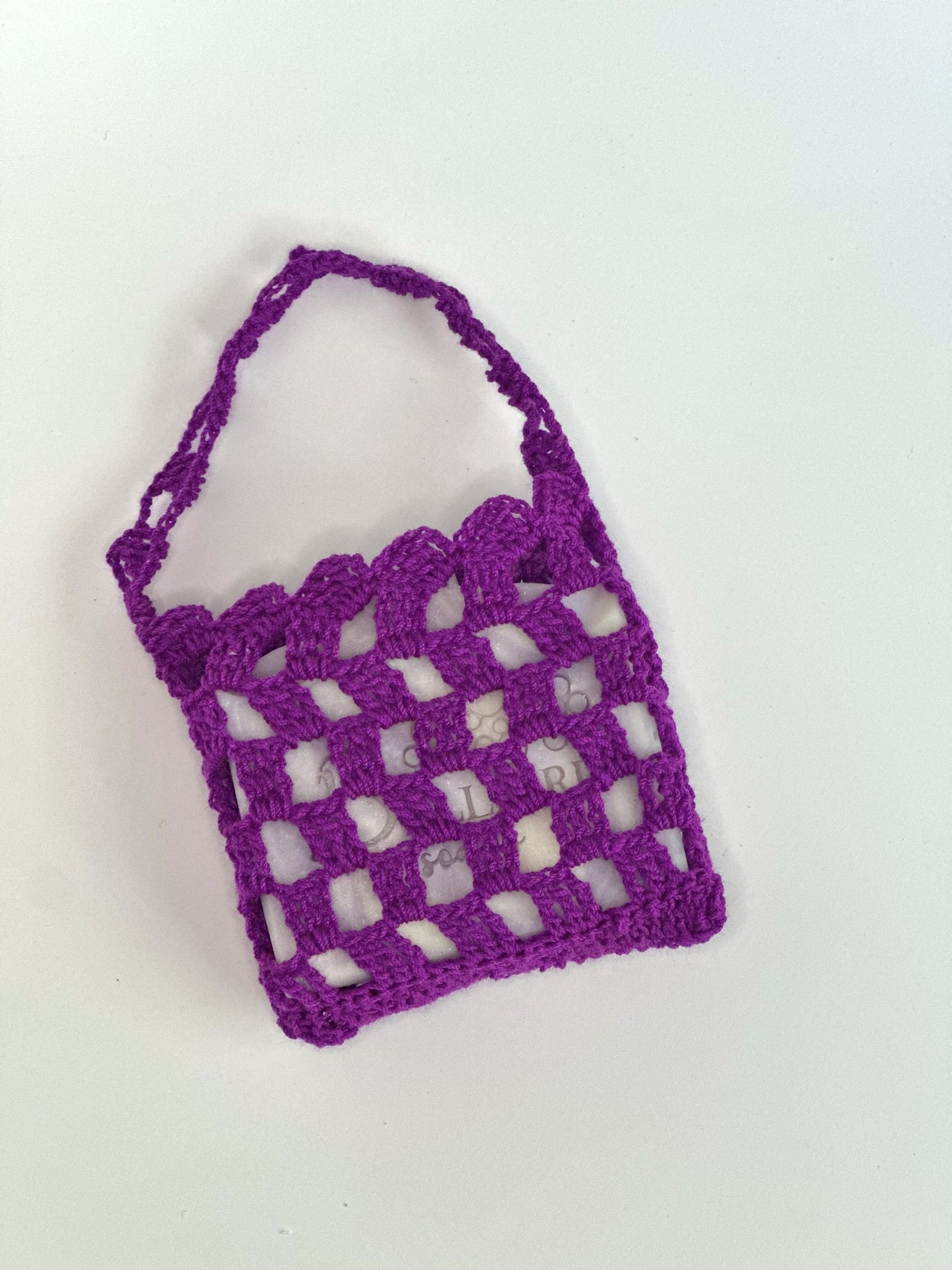 Handmade Crochet Soap Saver Bag