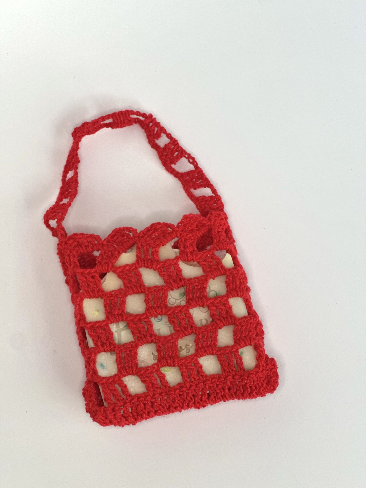 Handmade Crochet Soap Saver Bag