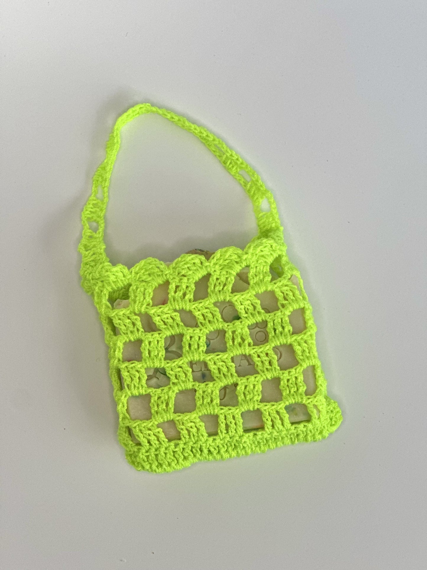 Handmade Crochet Soap Saver Bag