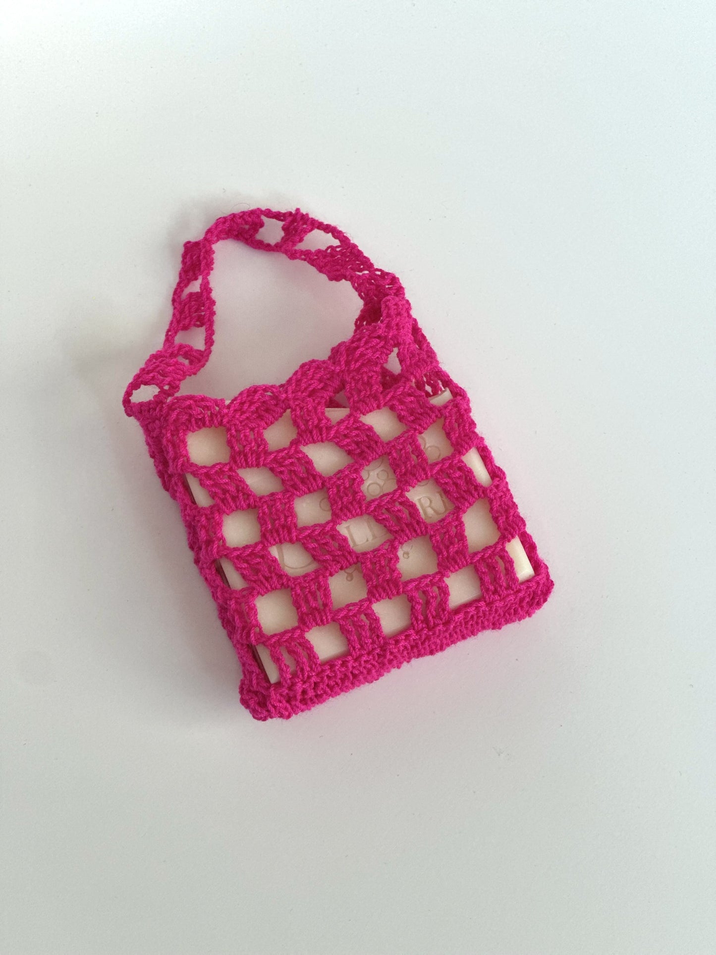 Handmade Crochet Soap Saver Bag