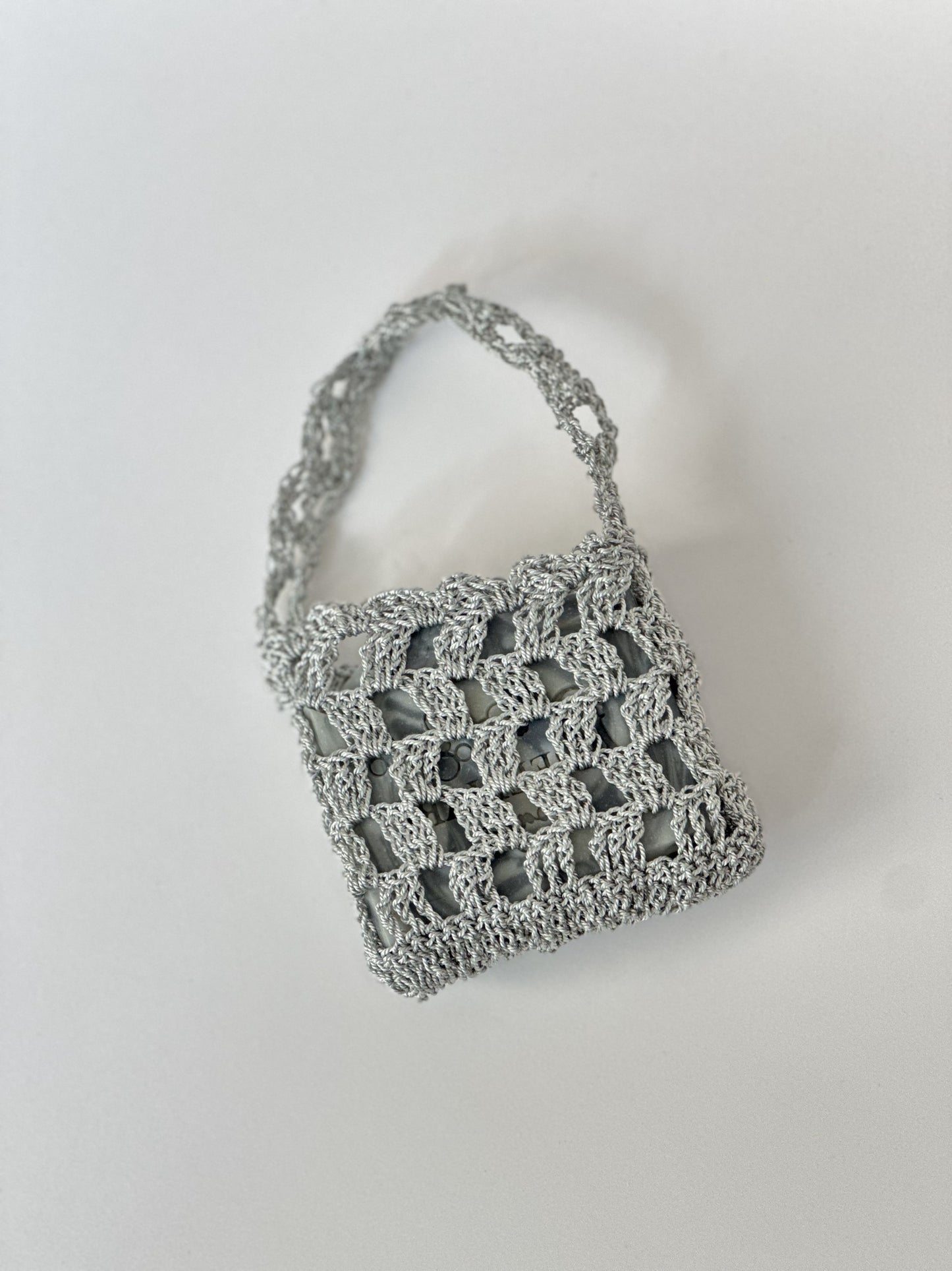 Handmade Crochet Soap Saver Bag